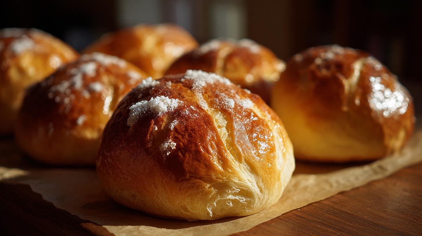 Housky z mouky a másla, nadýchané bez pekárny