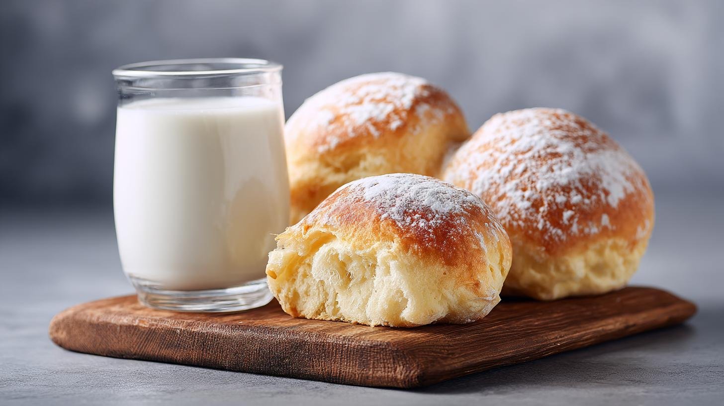 Rychlé housky s mlékem pro každý den