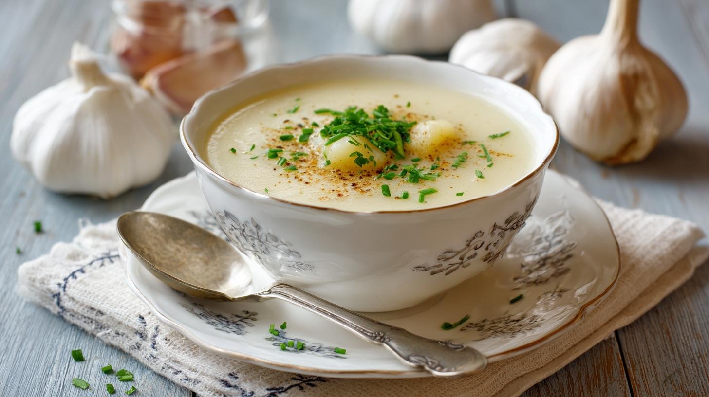 Bramborová polévka s česnekem bez chyb. Proč základy rozhodují