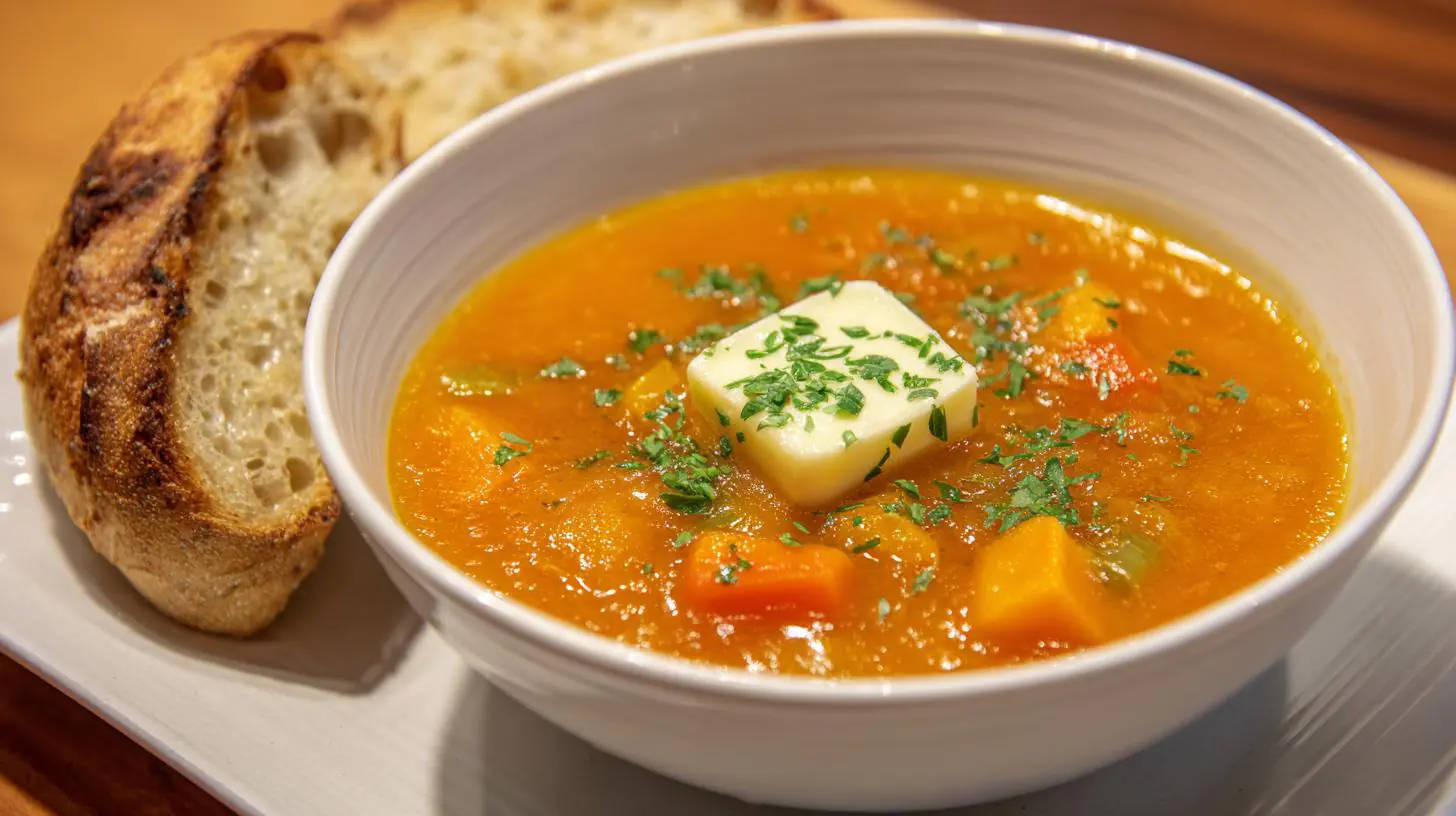 Zeleninová polévka s máslem, která zasytí. Proč tahle polévka zasytí Zeleninová polévka s máslem, která zasytí. Proč tahle polévka zasytí