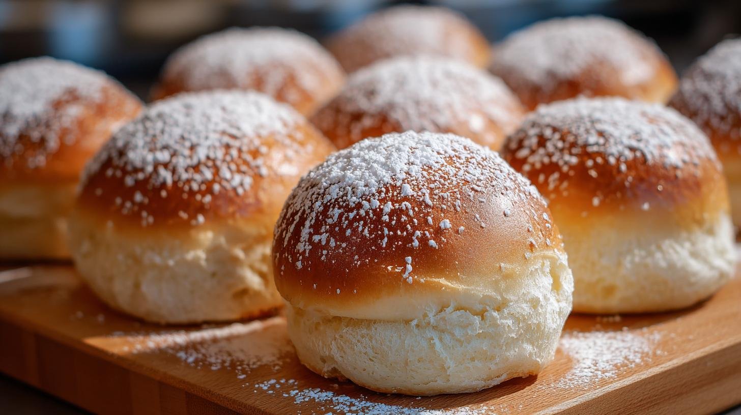 Nadýchané buchty z tvarohu, mouky a másla jako v Praze