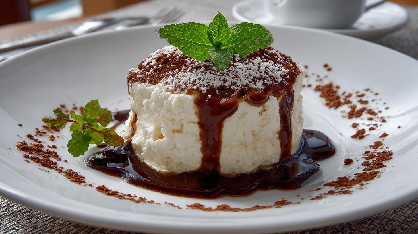 Dezert z tvarohu, kakaa a smetany oblíbený v Praze