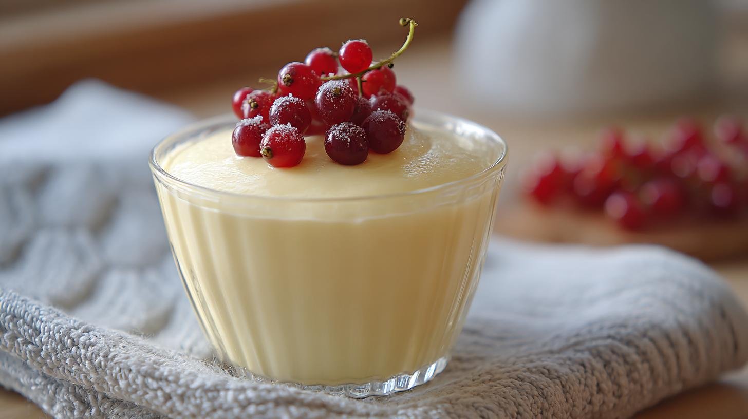 Domácí smetanový dezert s jemnou strukturou. Rychlé kroky: jak na to