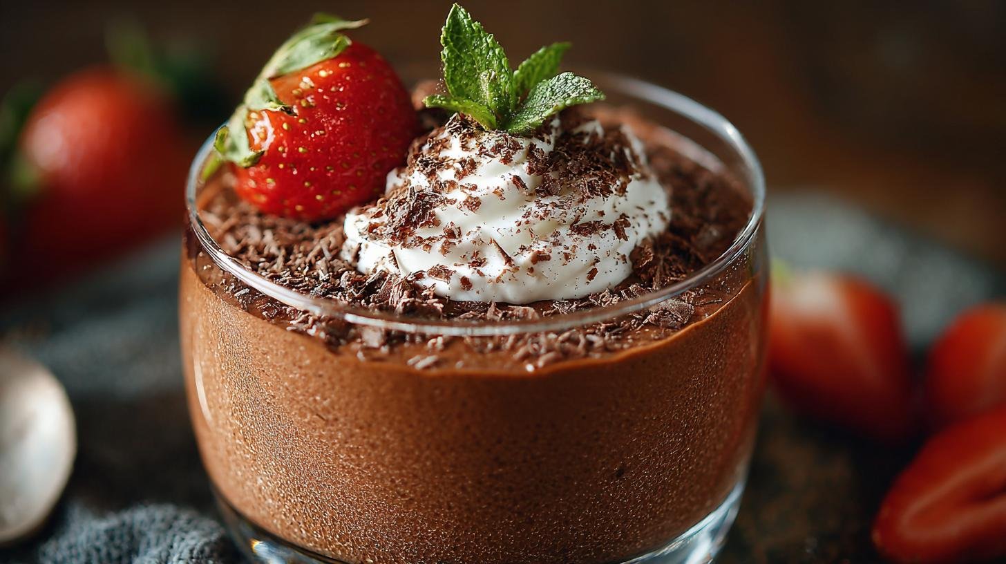 Domácí pěna z čokolády a smetany, bez chyb