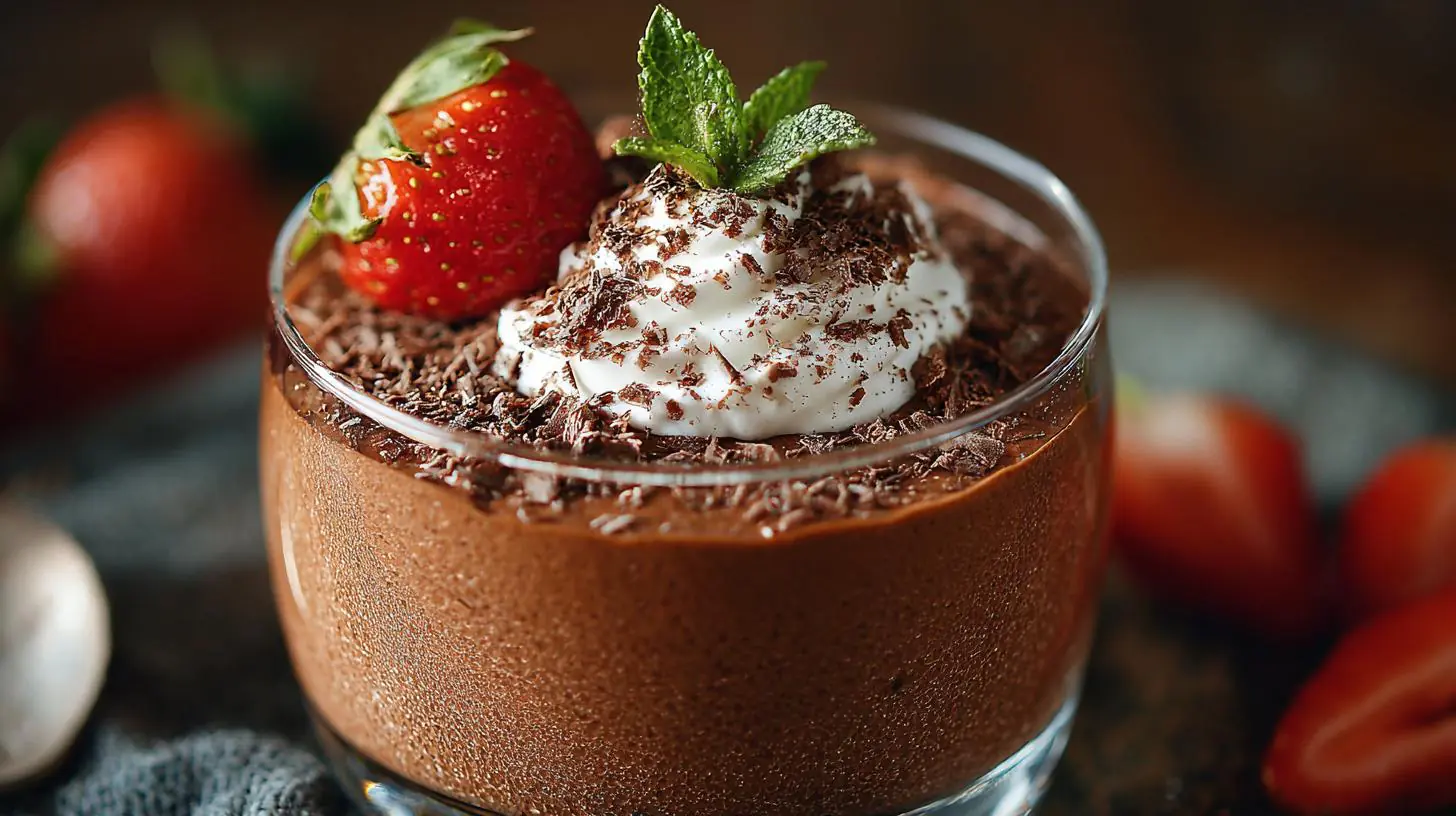 Domácí pěna z čokolády a smetany, bez chyb