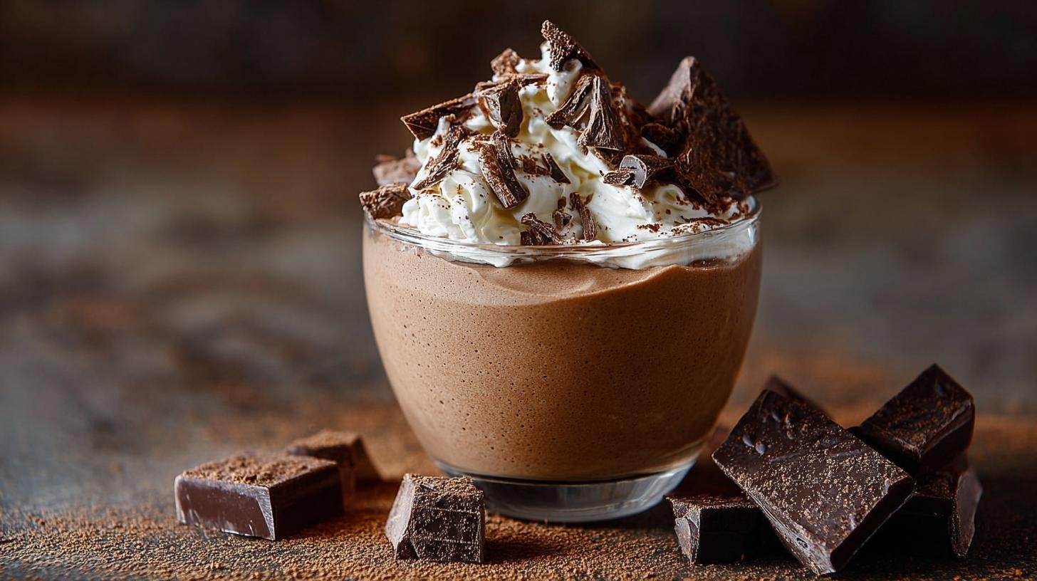 Krémový kakaový dezert pro rychlé potěšení