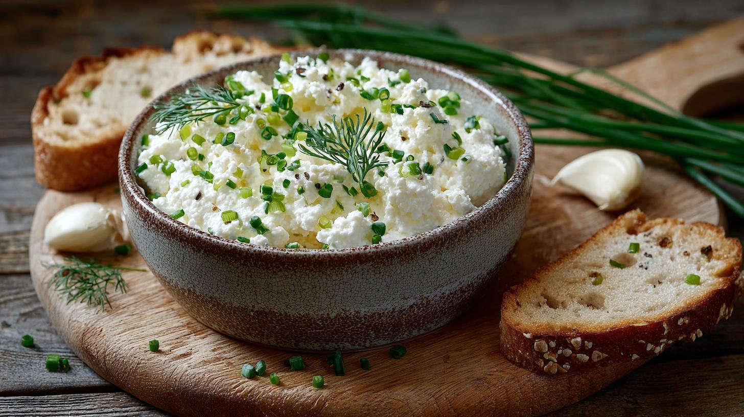 Pomazánka z tvarohu a česneku, hotová za minuty. Rychlý postup krok za krokem Pomazánka z tvarohu a česneku, hotová za minuty. Rychlý postup krok za krokem