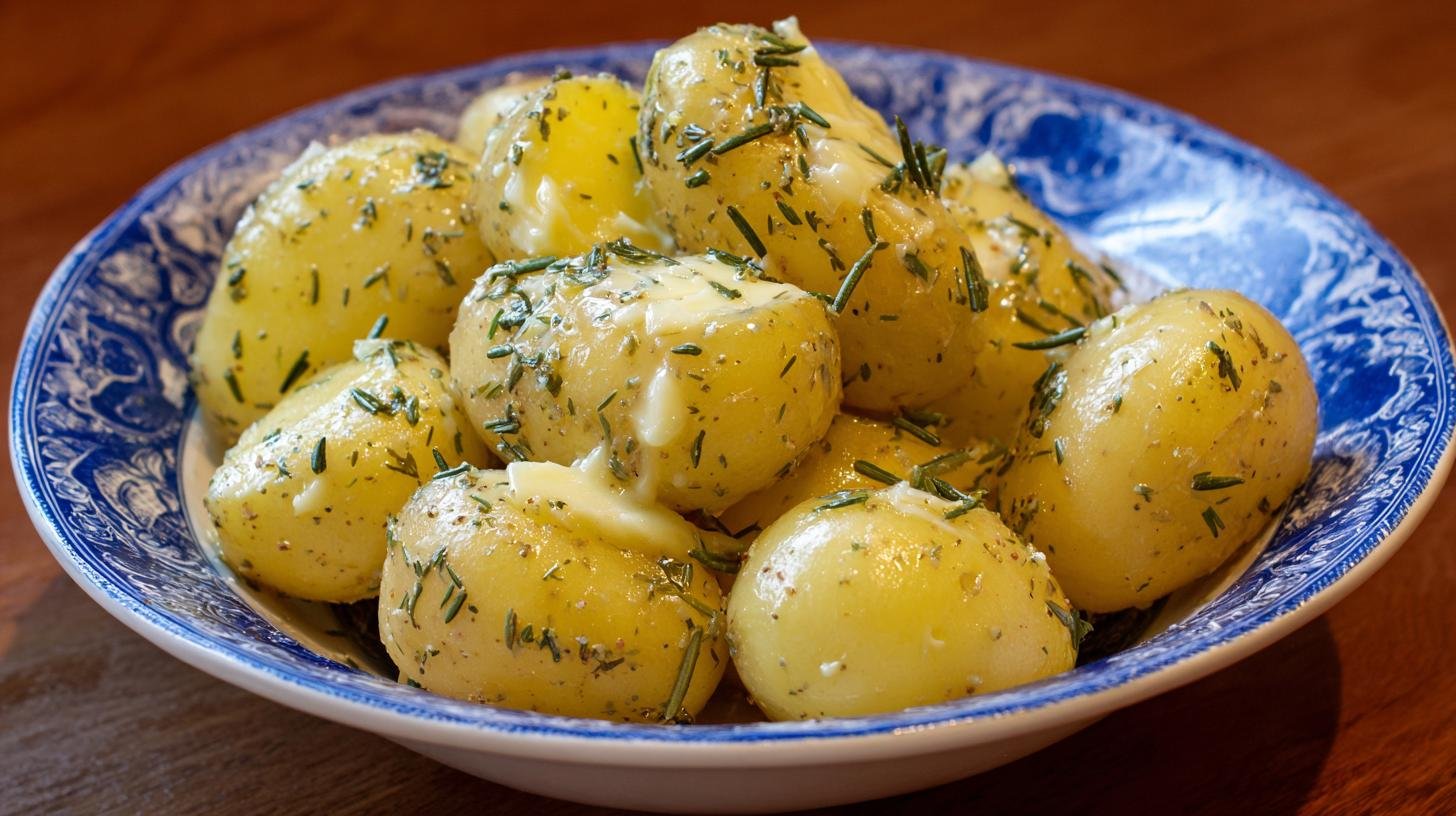 Brambory na másle jako z kuchyně babičky