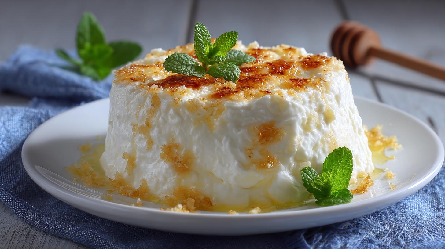 Tvarohový dezert z tvarohu a smetany bez pečení hotový rychle