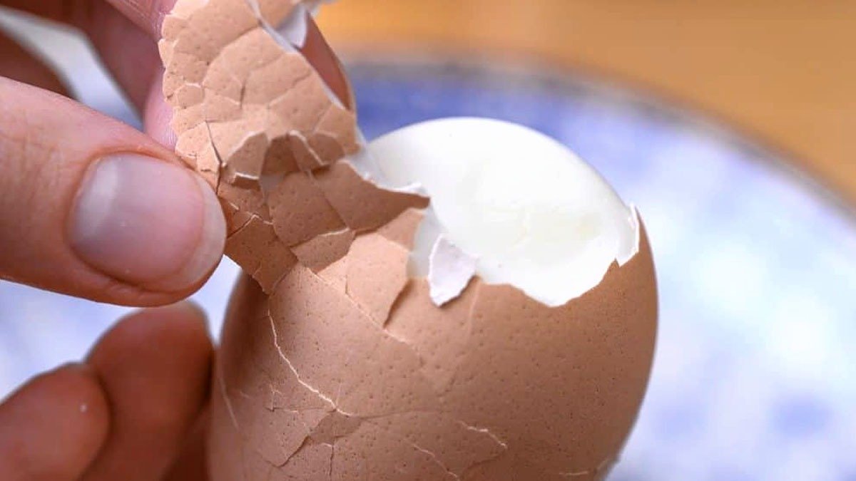 Udělejte to s vejcem před vařením a skořápka se téměř sama oddělí