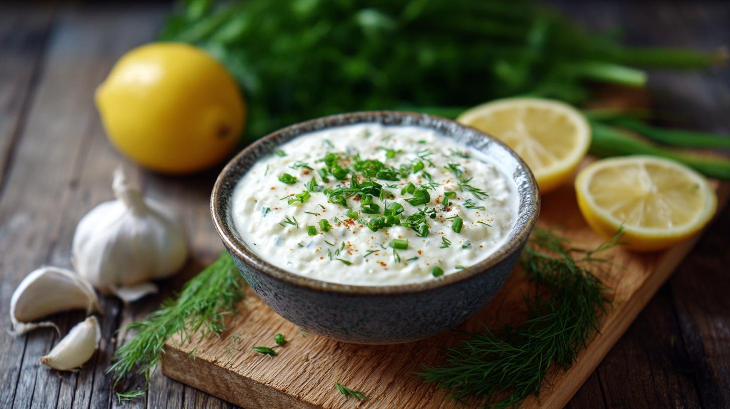 Rychlý dip z kefíru k večernímu posezení. Jednoduchý recept za pár minut Rychlý dip z kefíru k večernímu posezení. Jednoduchý recept za pár minut