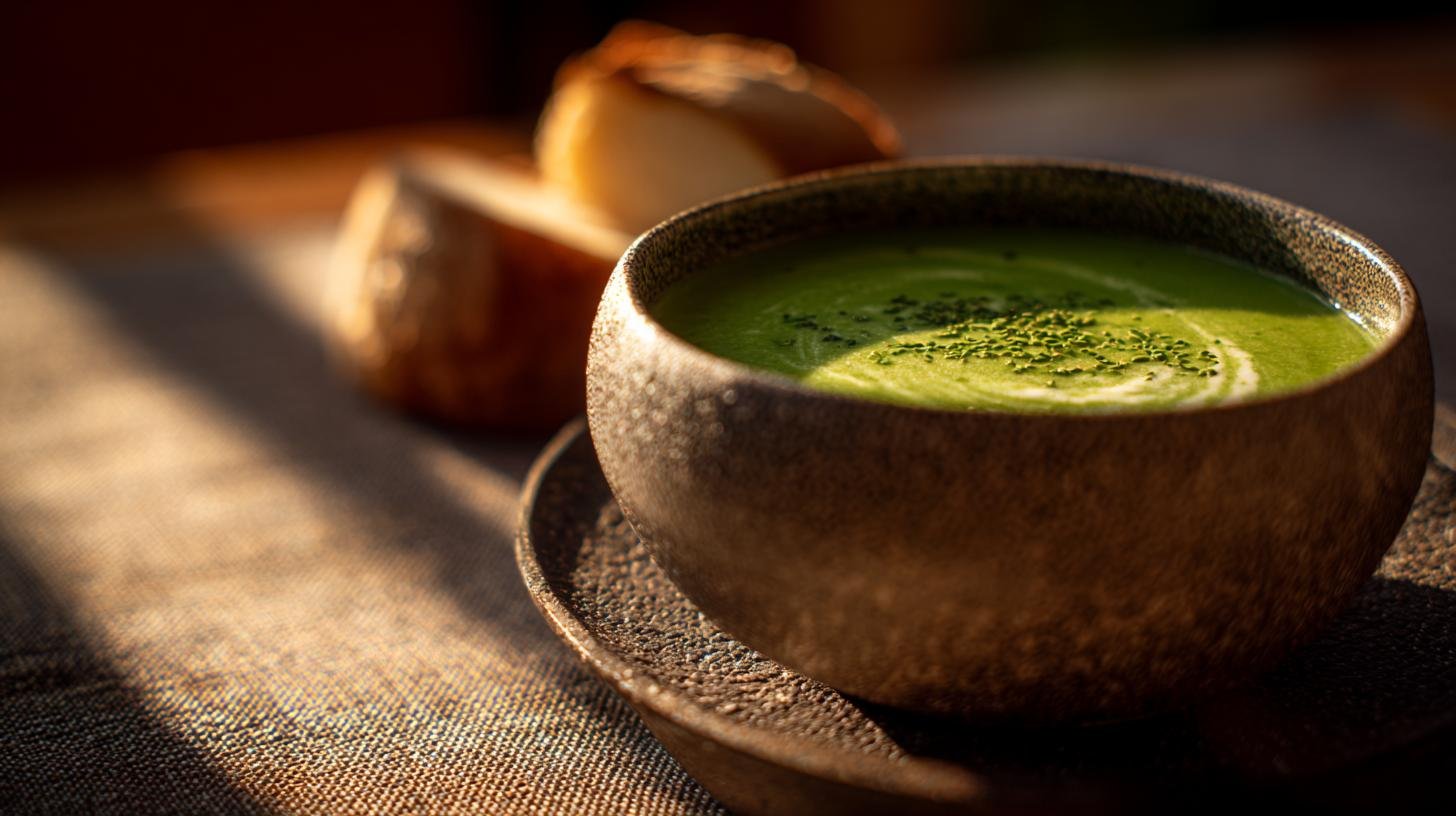 Domácí hrachová polévka, zahřeje celé tělo