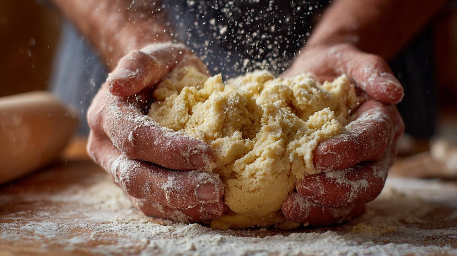 Bramborové těsto, které se nelepí na ruce