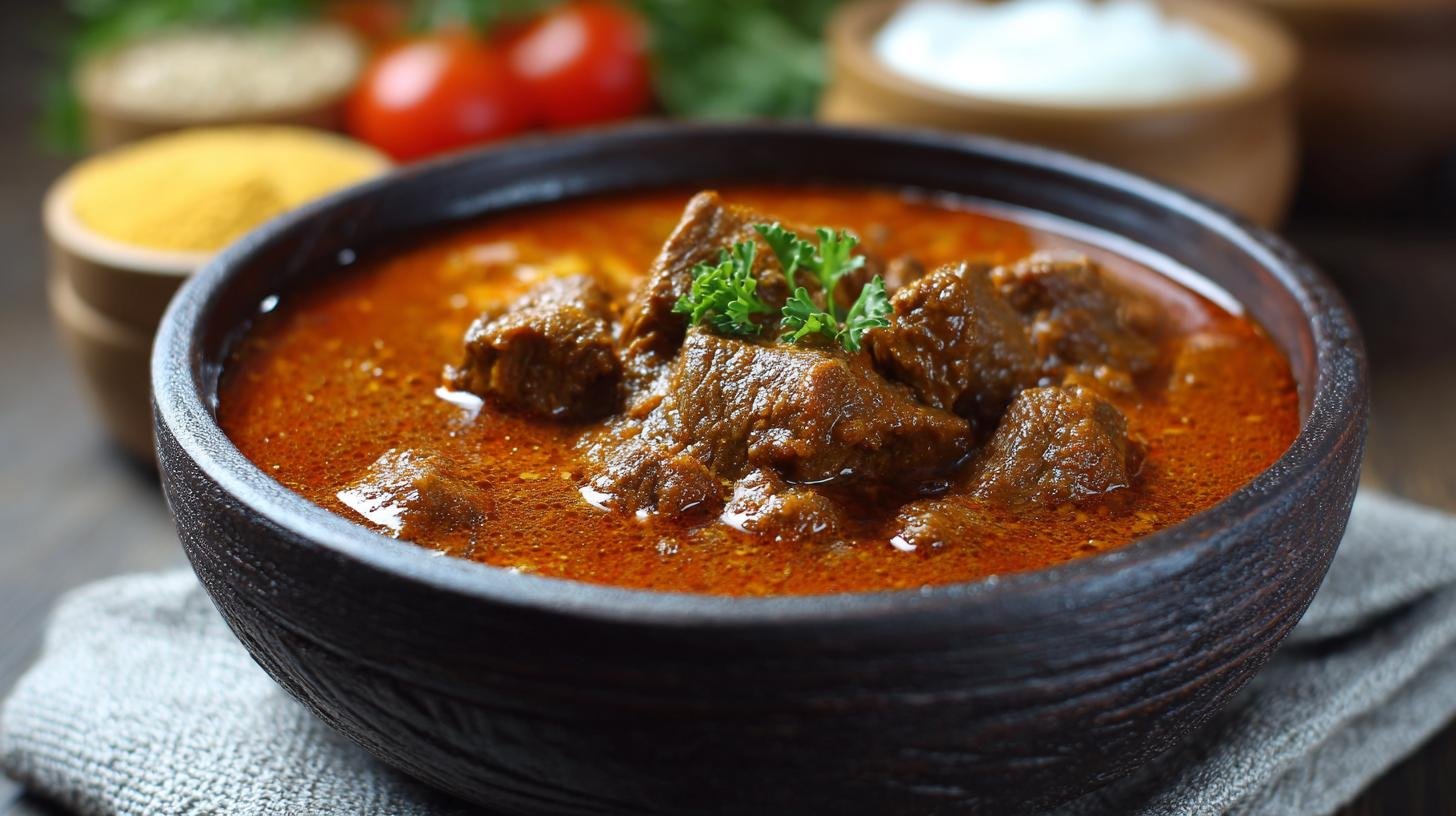 Guláš z hovězího masa, hustý správným způsobem. Jak dosáhnout požadované hustoty