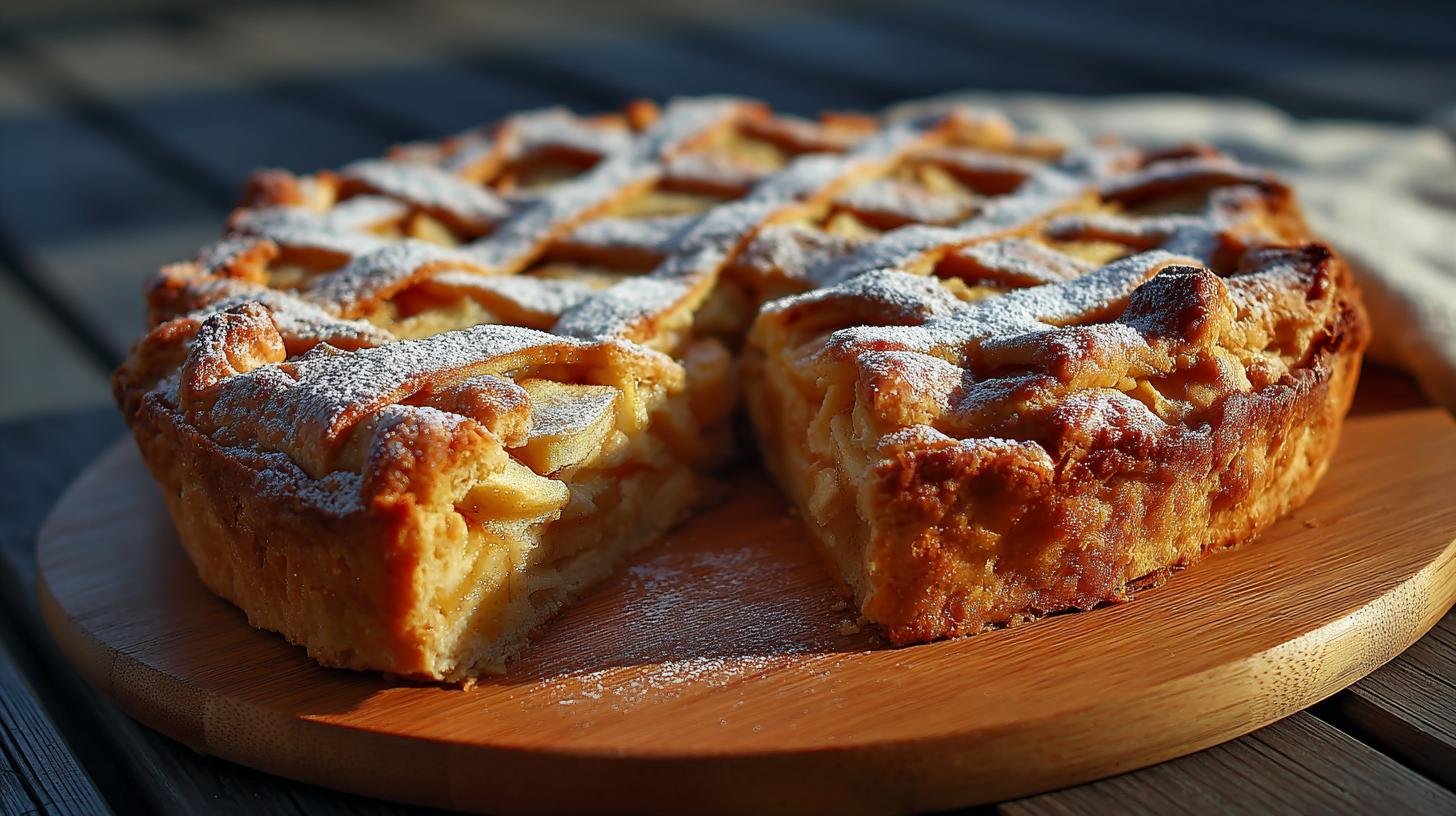 Nadýchaný koláč s jablky bez složité přípravy