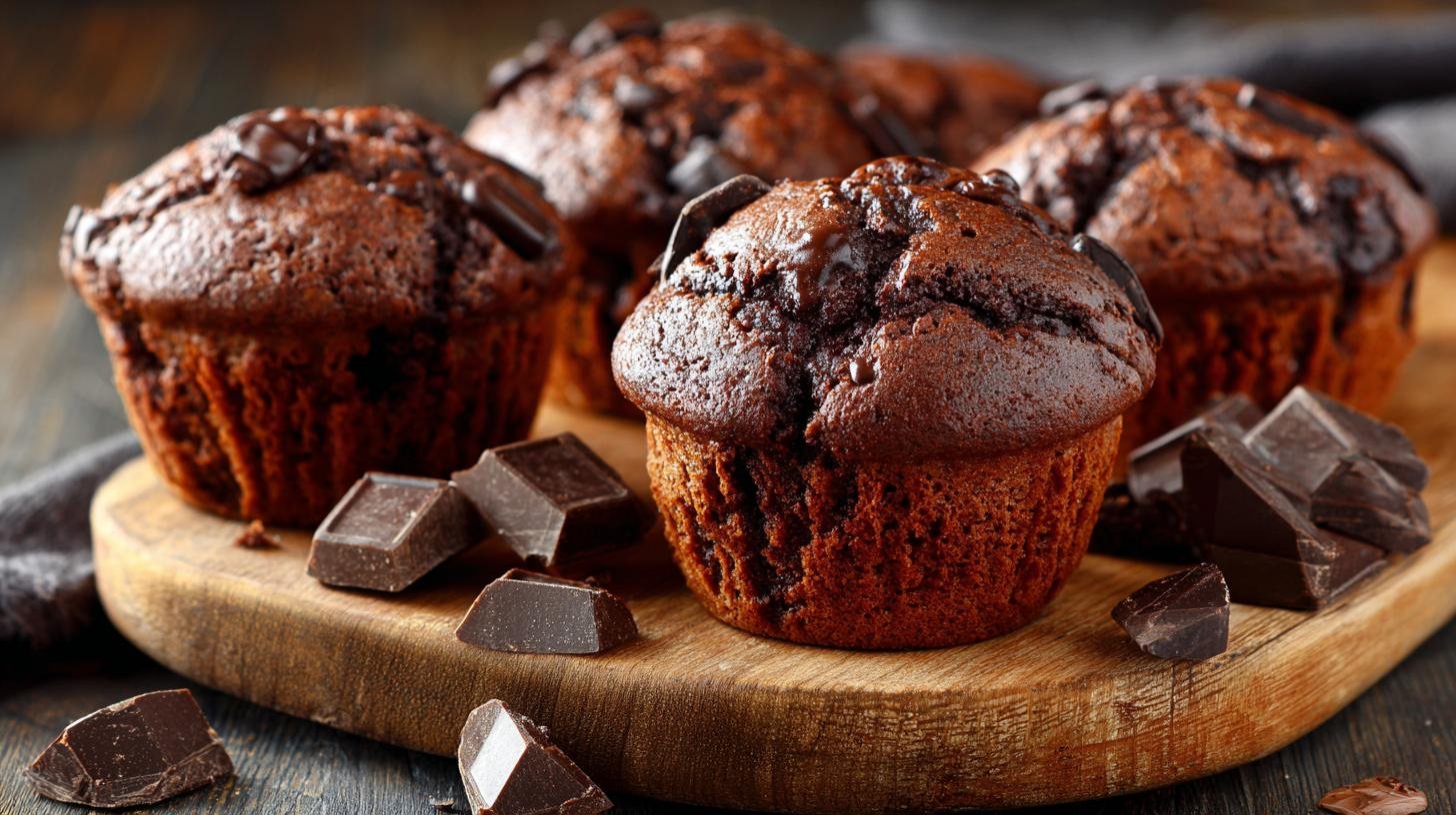 Muffiny z kefíru a čokolády, vláčné bez složitostí. Proč kefír a čokoláda fungují