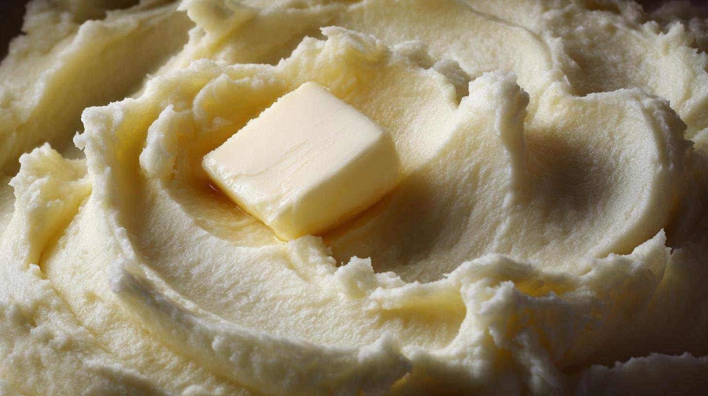 Bramborová kaše s máslem, hladká správným postupem 2 Bramborová kaše s máslem, hladká správným postupem