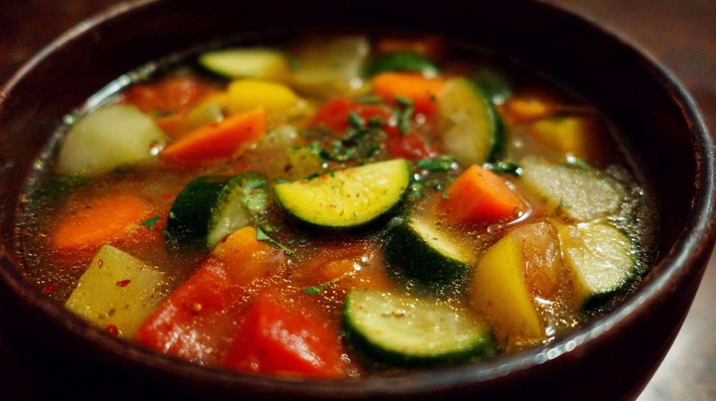 Jednoduchá zeleninová polévka pro každý den. Tipy a triky: ušetřete čas i peníze