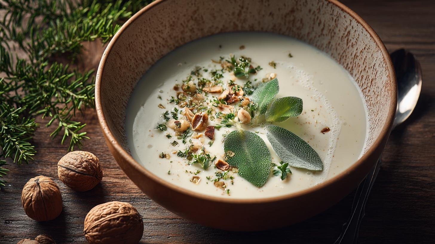 Rychlá krémová polévka pro večerní klid