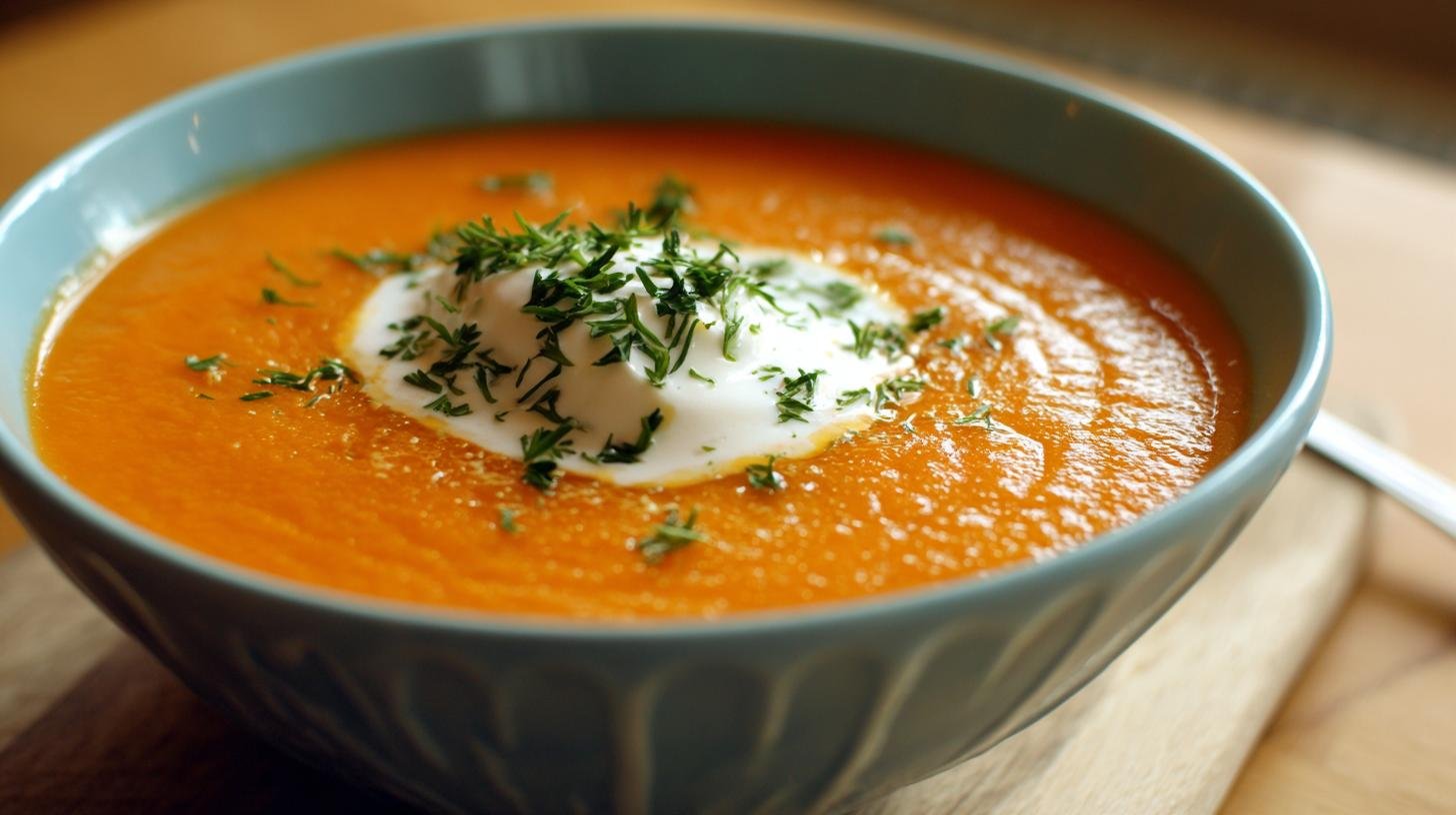 Rychlá polévka z mrkve, smetany a brambor hotová brzy. Tipy pro rychlou přípravu a úsporu času