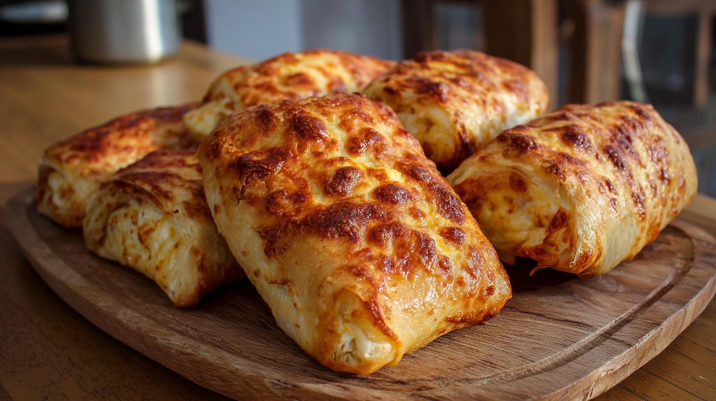 Rohlíky z tvarohu a sýra, syté na snídani