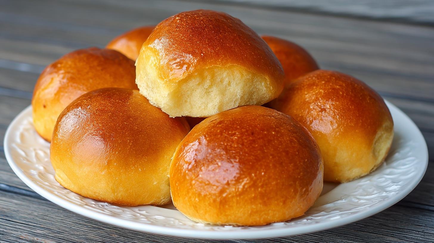 Housky z mouky a másla, nadýchané bez pekárny. Krok za krokem — jednoduchý recept