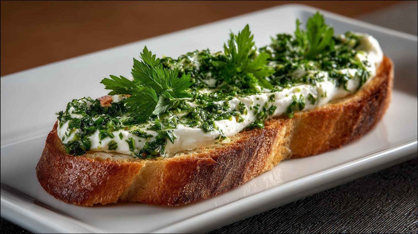 Jednoduchý bylinkový předkrm k pečivu