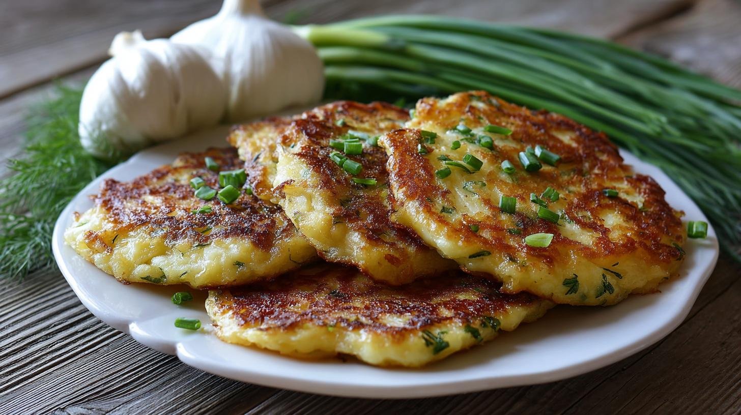 Domácí bramboráky s česnekem správným způsobem. Postup krok za krokem