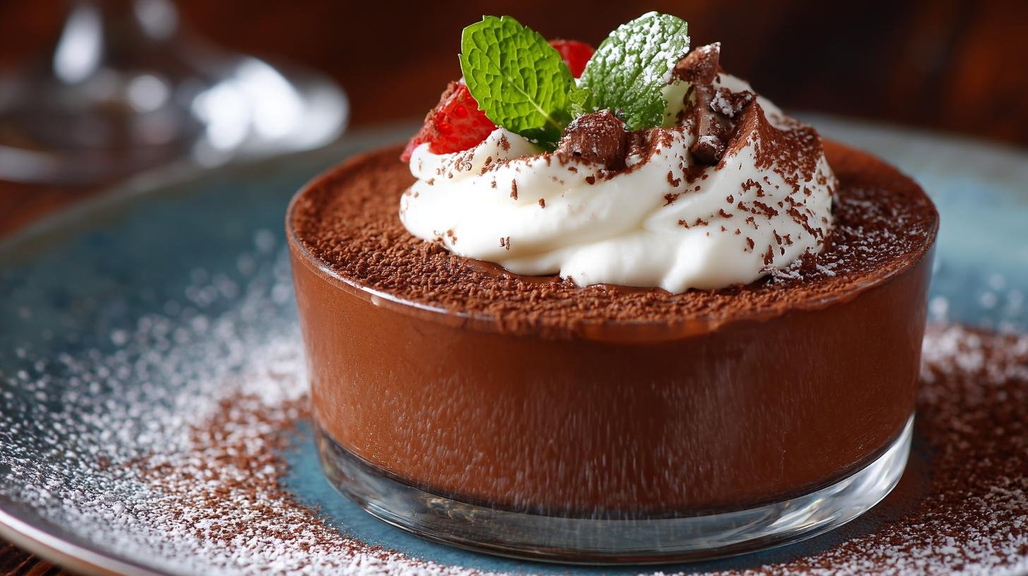 Krémový kakaový dezert pro rychlé potěšení. Jak servírovat a udělat dojem