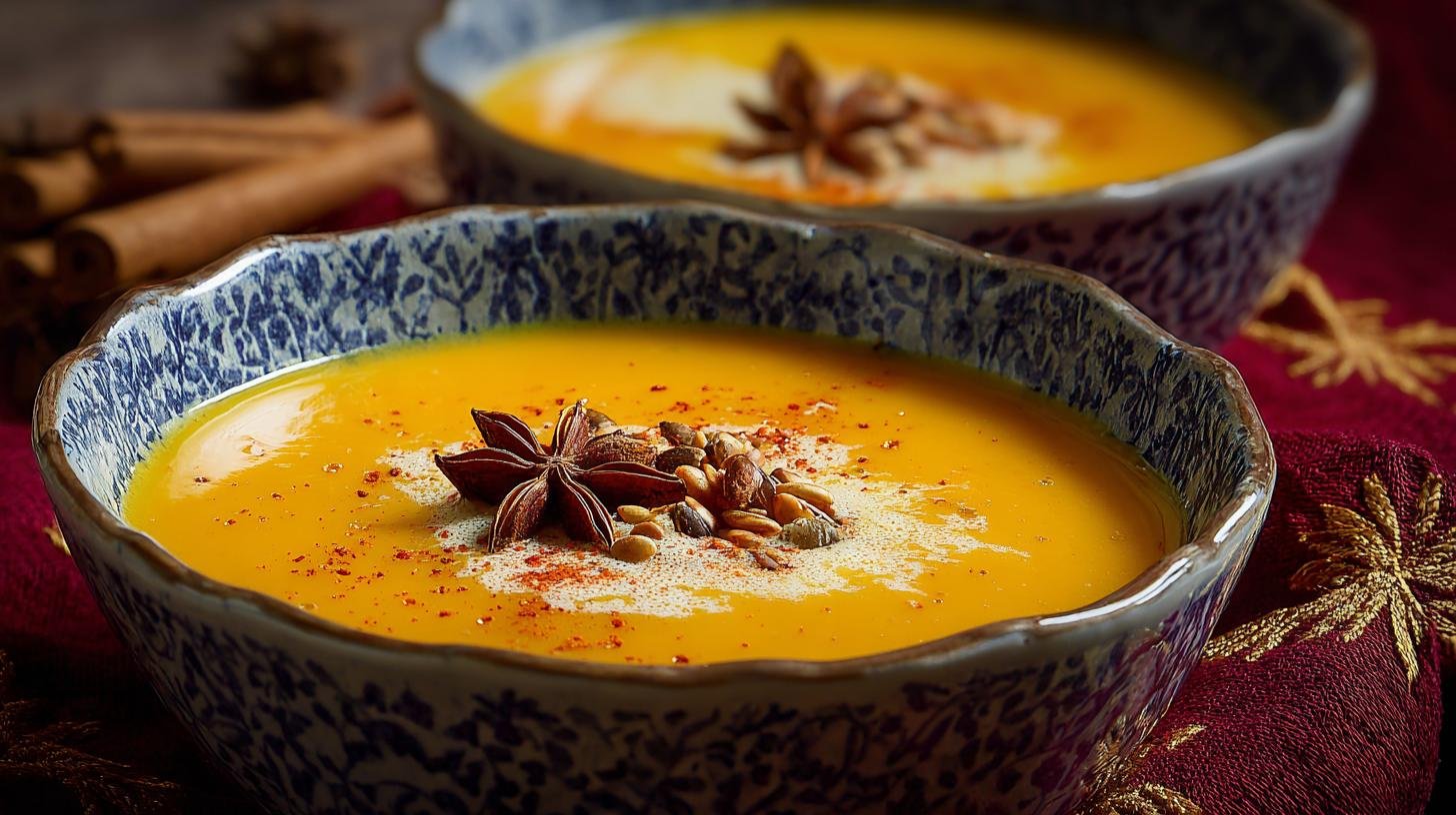 Domácí dýňová polévka s jemnou chutí