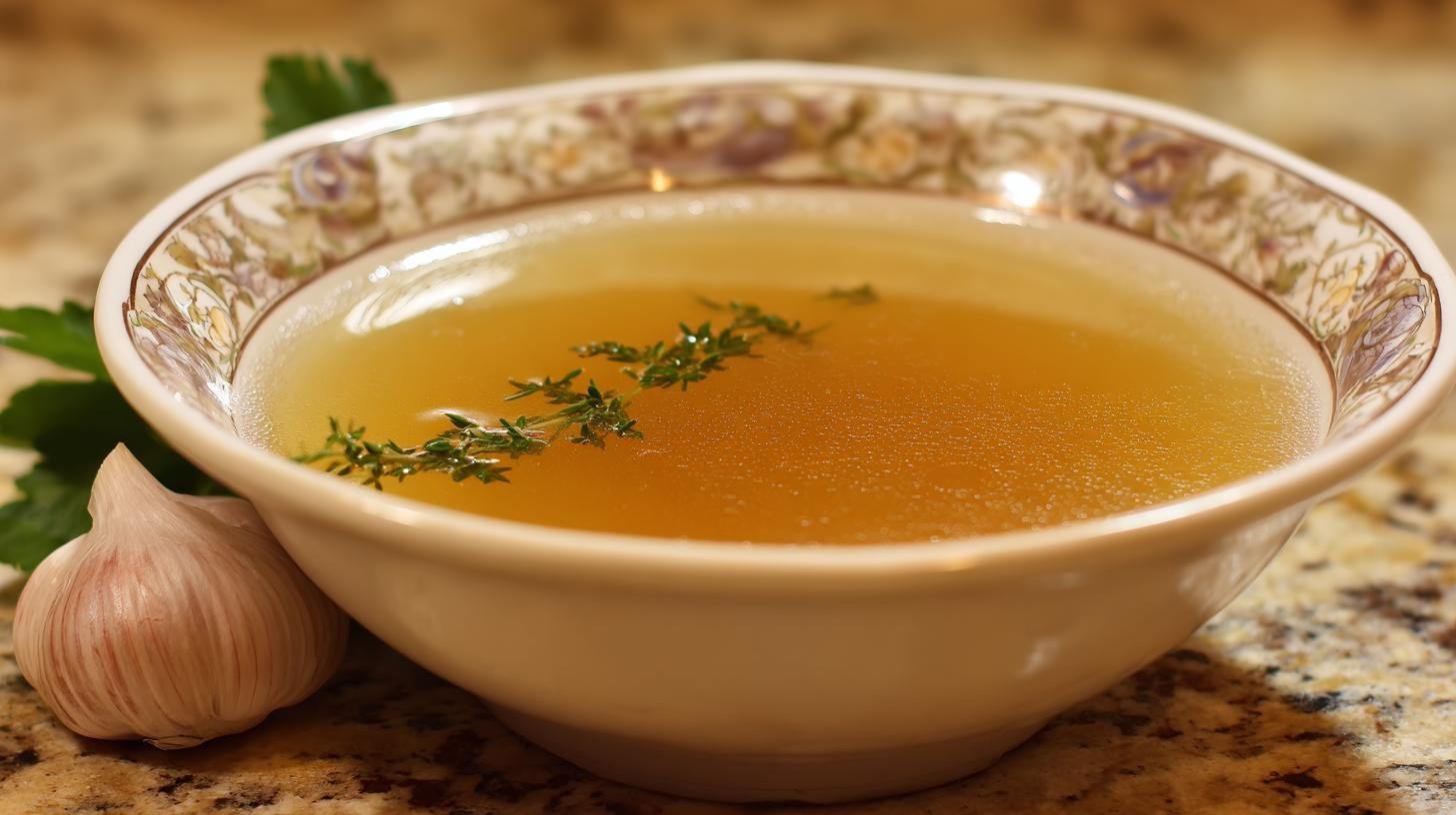 Domácí kuřecí vývar, správně čirý postup