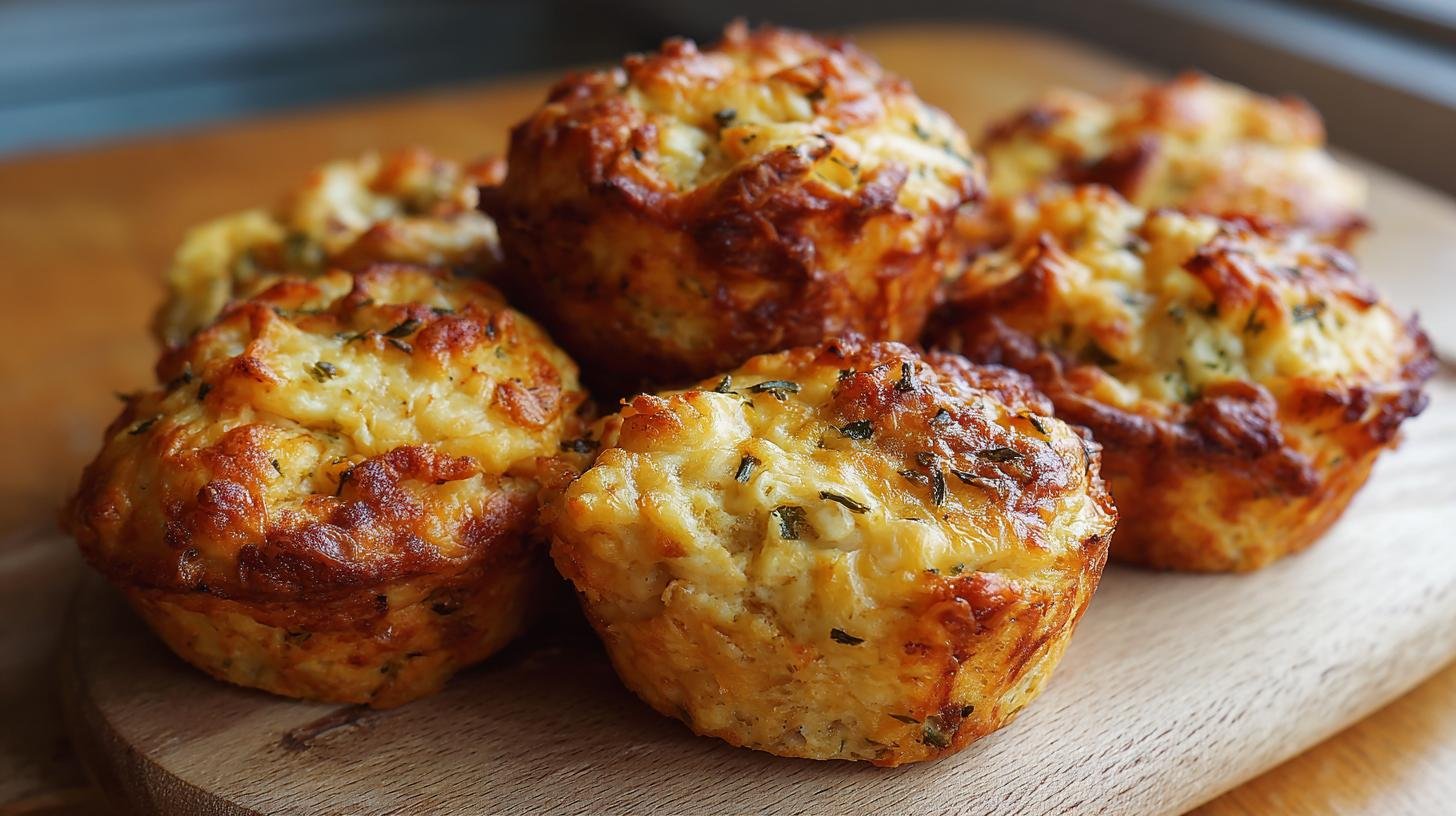 Slané muffiny se sýrem, rychlá večeře doma
