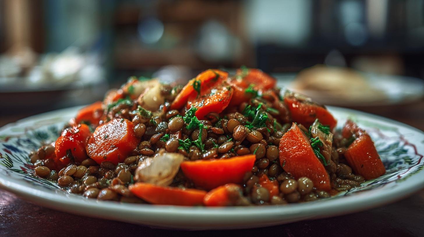 Domácí čočka s mrkví, poctivá klasika na talíři