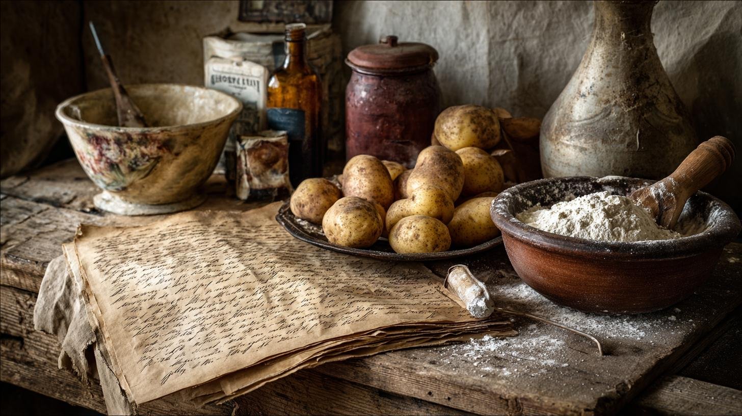 Staré recepty z mouky, másla a brambor stále fungují