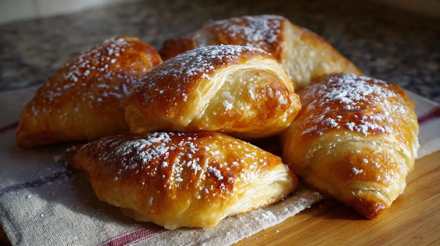 Domácí koláčky z másla a tvarohu, vždy se povedou
