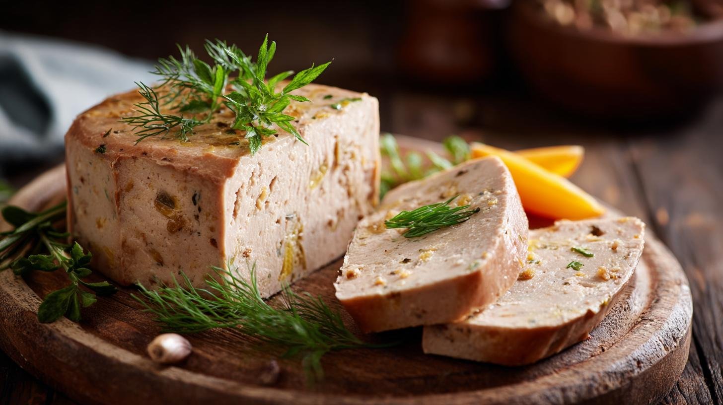 Domácí paštika z kuřecího masa, jemná a hladká