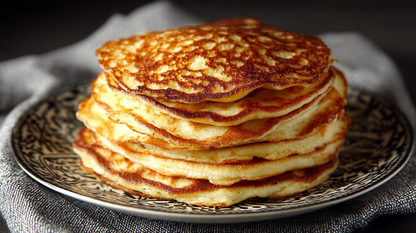 Domácí palačinky z mouky a mléka, konečně drží tvar