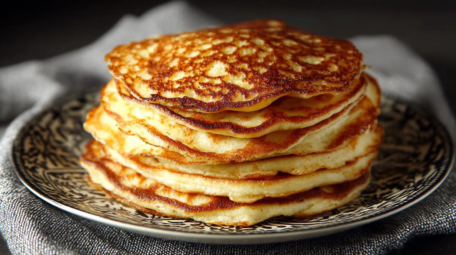 Domácí palačinky z mouky a mléka, konečně drží tvar