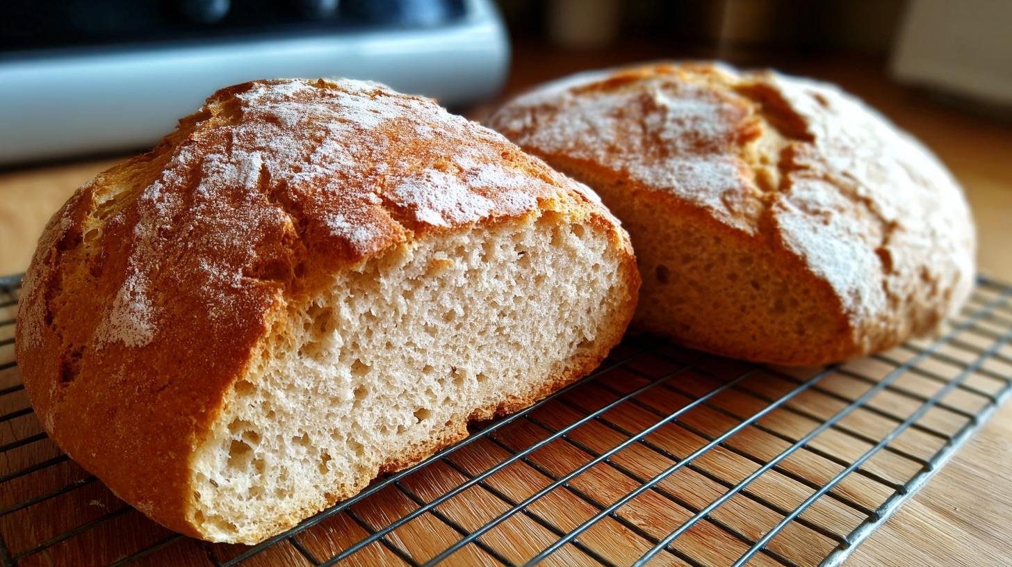 Domácí chléb z mouky, který zůstane vláčný. Recept a stručný postup