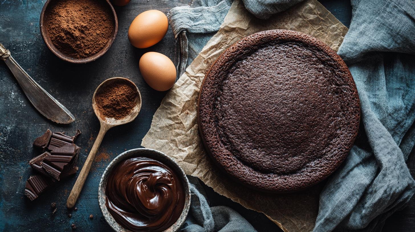 Jednoduchý koláč s čokoládou, minimum surovin. Tajemné triky a úsporné tipy