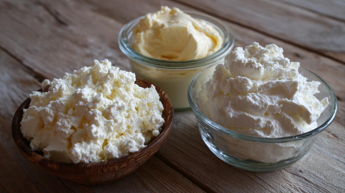 Rychlá pomazánka z tvarohu, smetany a másla bez vaření