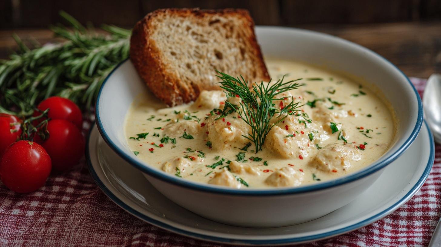 Klasická smetanová omáčka bez moučných hrudek