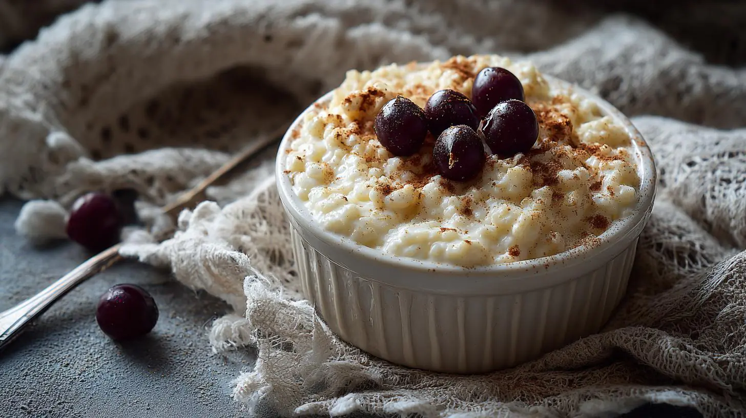 Rýžový nákyp s tvarohem, měkký i druhý den