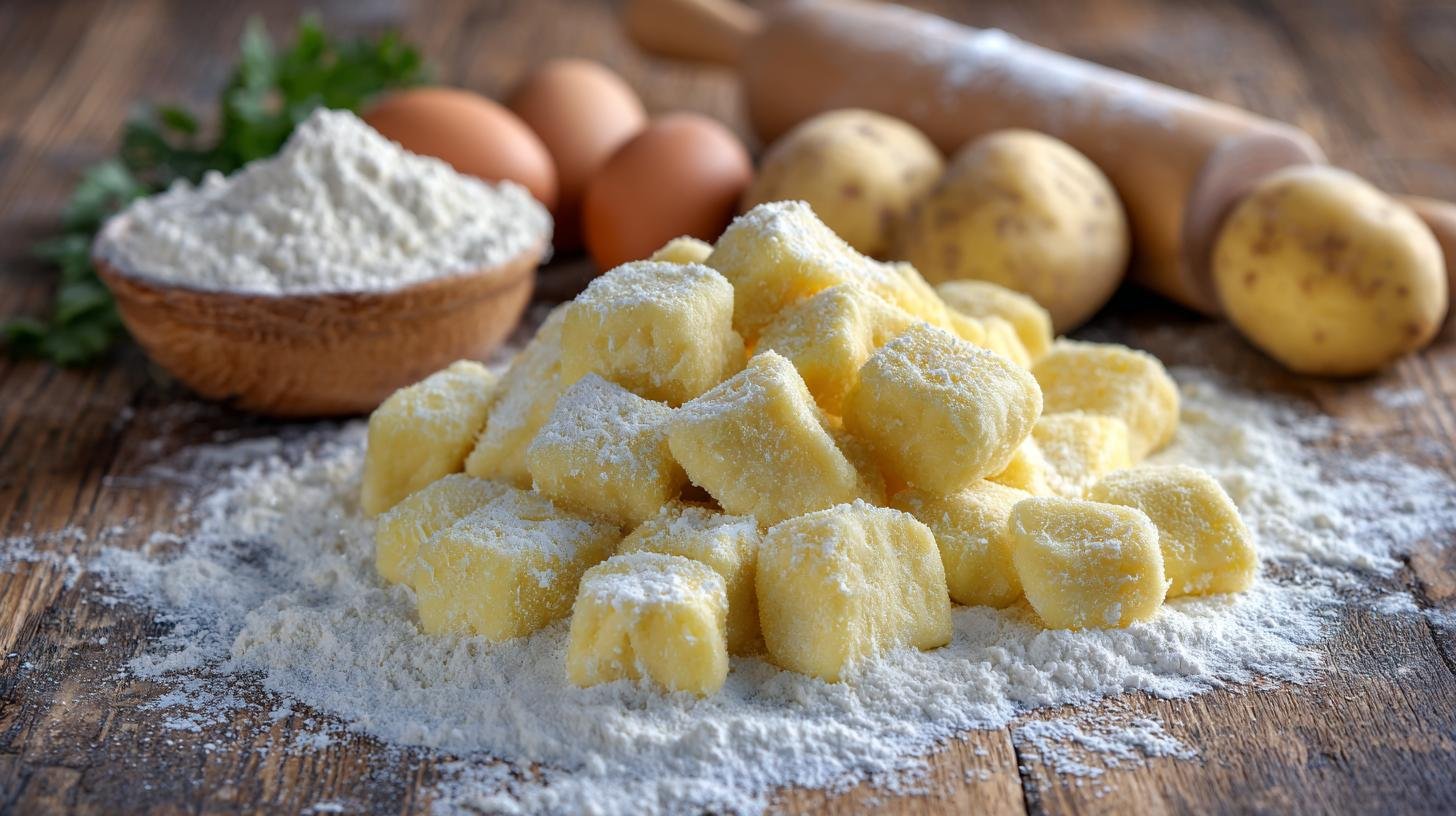 Domácí noky z brambor, rychlé bez zbytečností. Rychlý postup krok za krokem